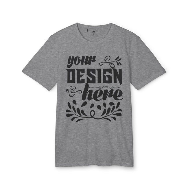 Customizable Adidas A376 Unisex Sport T-Shirt Regular Fit Performance