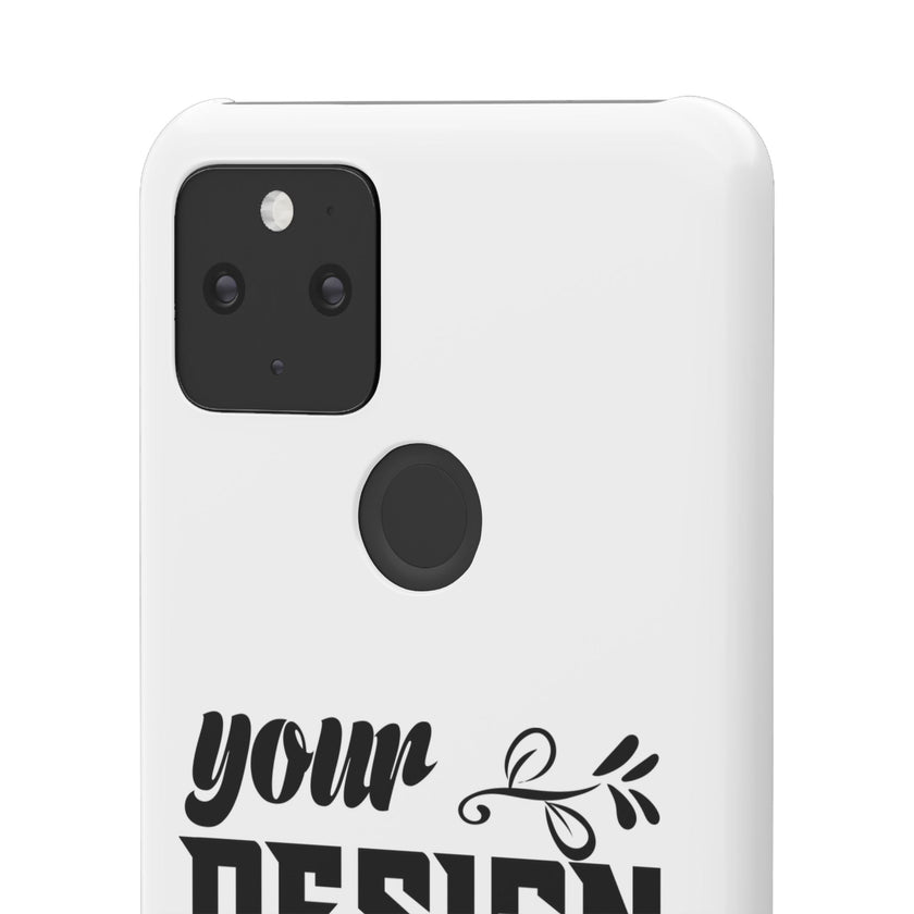 Customizable Snap Phone Case Slim Lightweight Polycarbonate Gloss Or Matte