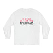 American Apparel 1304 Unisex Long Sleeve T-Shirt Buy a Vowel Graphic Print