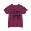 Customizable Gildan 5000 Unisex Heavy Cotton T-Shirt Classic Fit