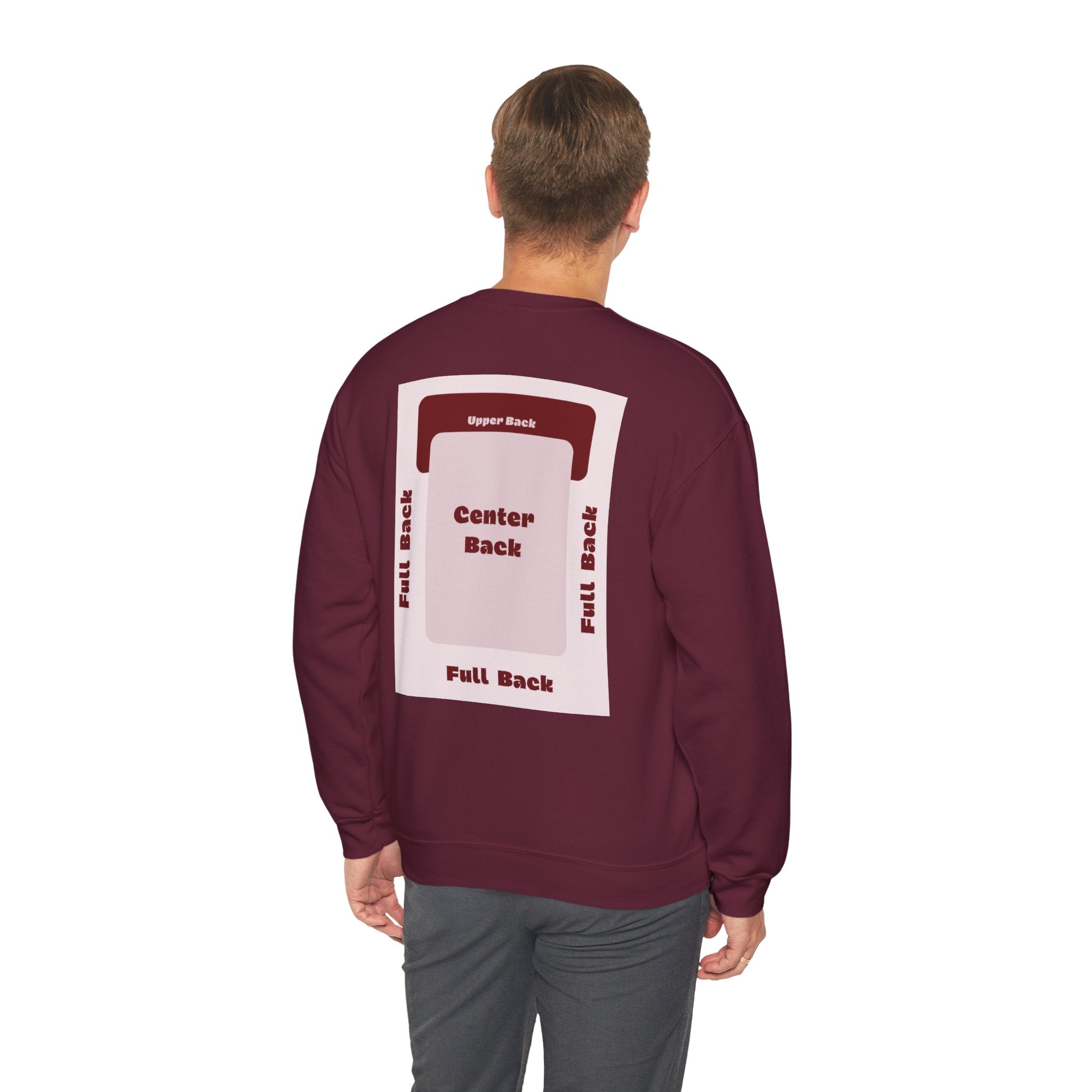 Customizable Gildan 18000 Unisex Heavy Blend Crewneck Sweatshirt