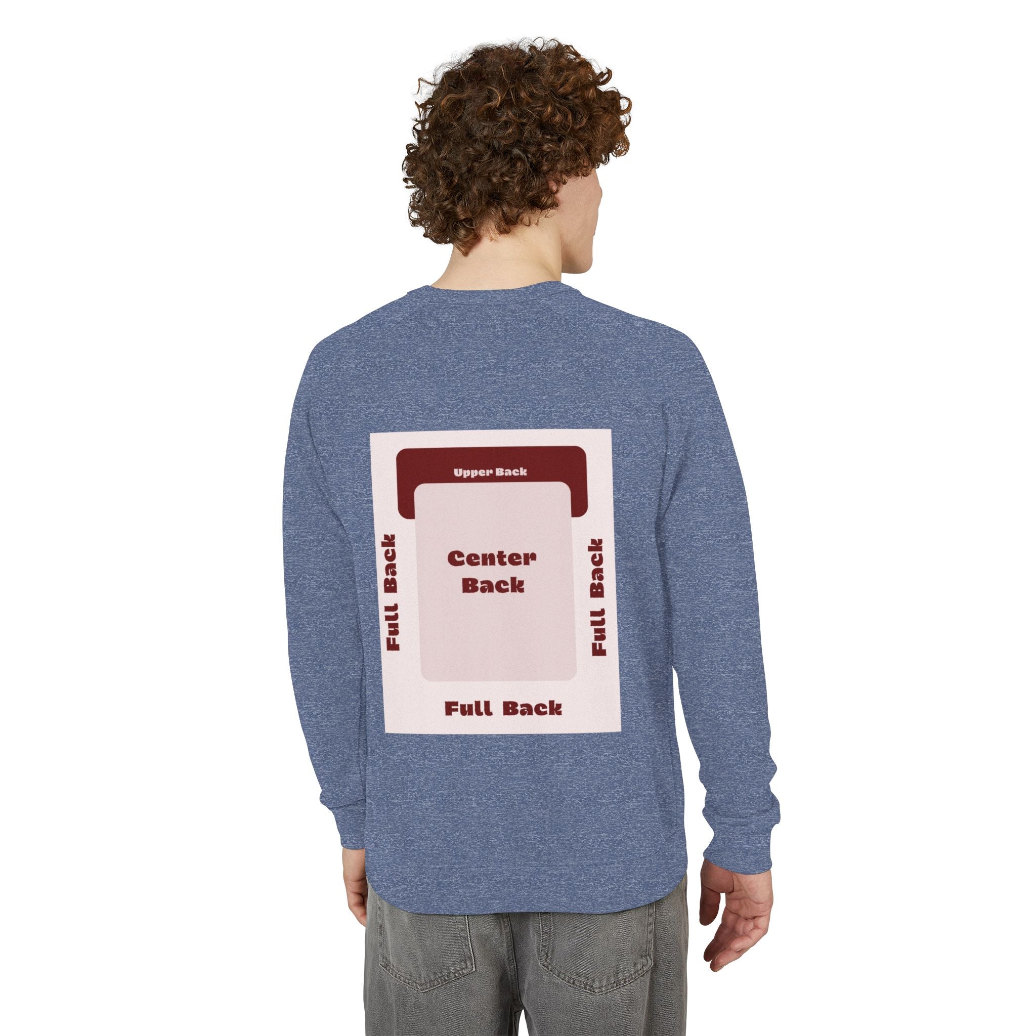 Customizable Lane Seven LS13004 Unisex French Terry Raglan Crewneck