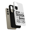 Customizable Tough Dual Layer Phone Case Polycarbonate TPU Liner Protective