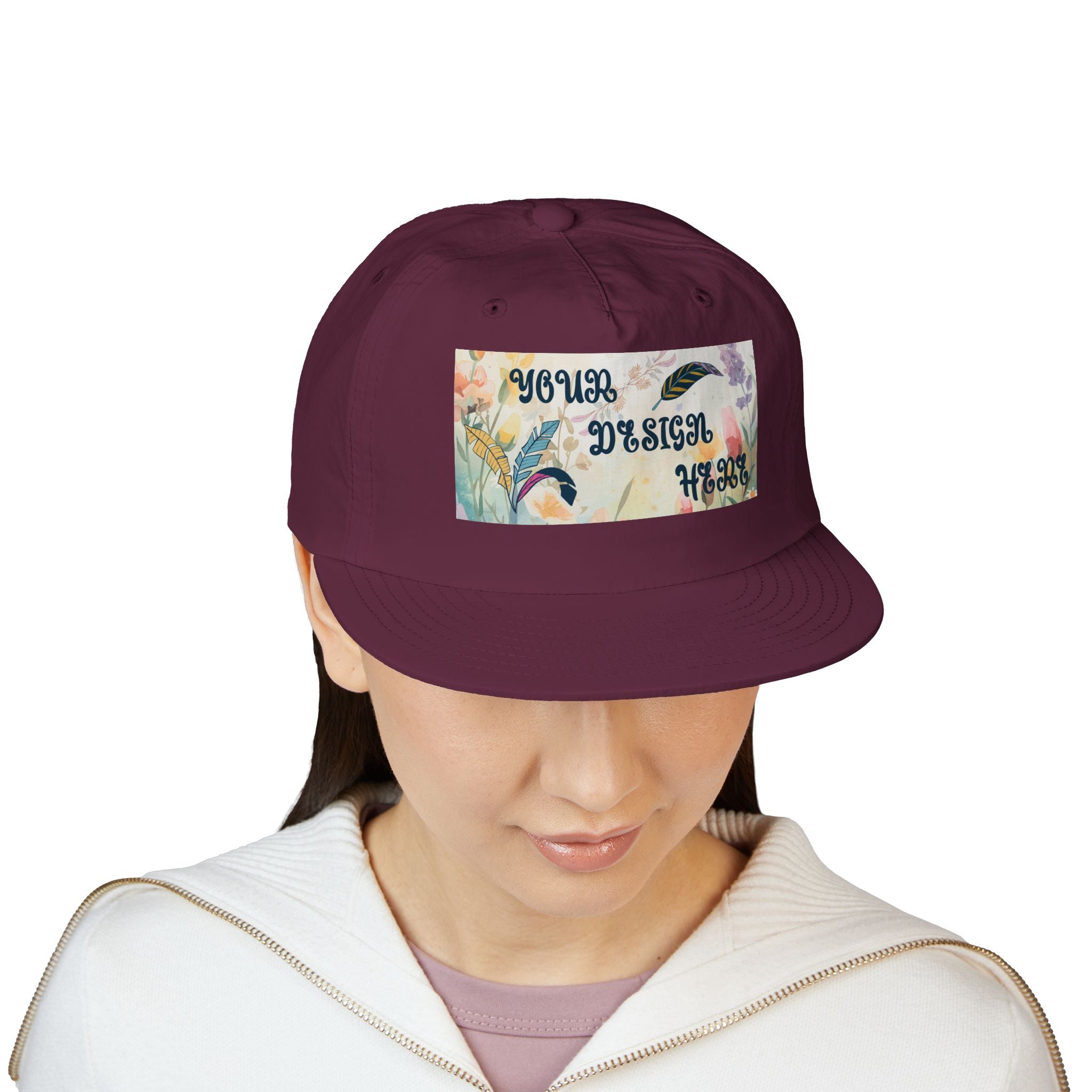 Customizable AS Colour 1114 Mid Profile Recycled Nylon Surf Cap
