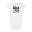 Customizable Gerber Childrenswear 1516A Organic Baby Bodysuit