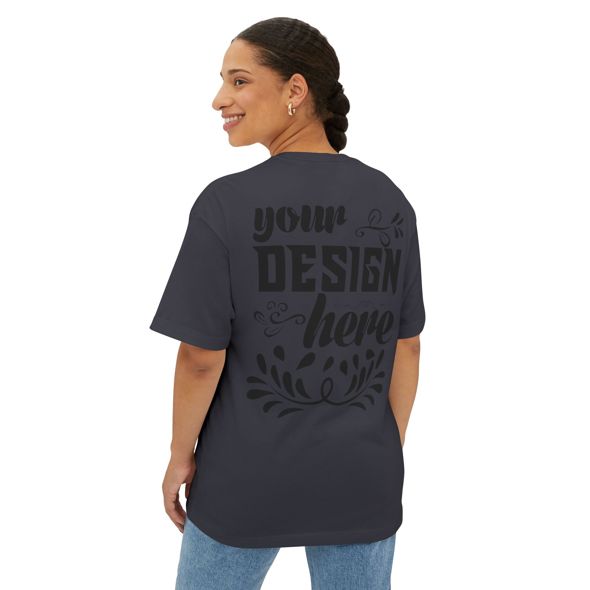 Customizable Bella+Canvas 3010 Unisex Oversized Boxy Tee Cotton