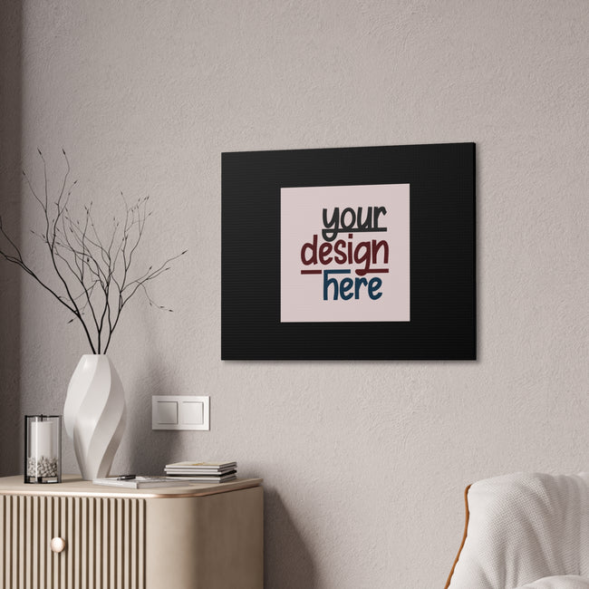 Customizable Stretched Canvas Wall Art 0.75 Inch Frame Print