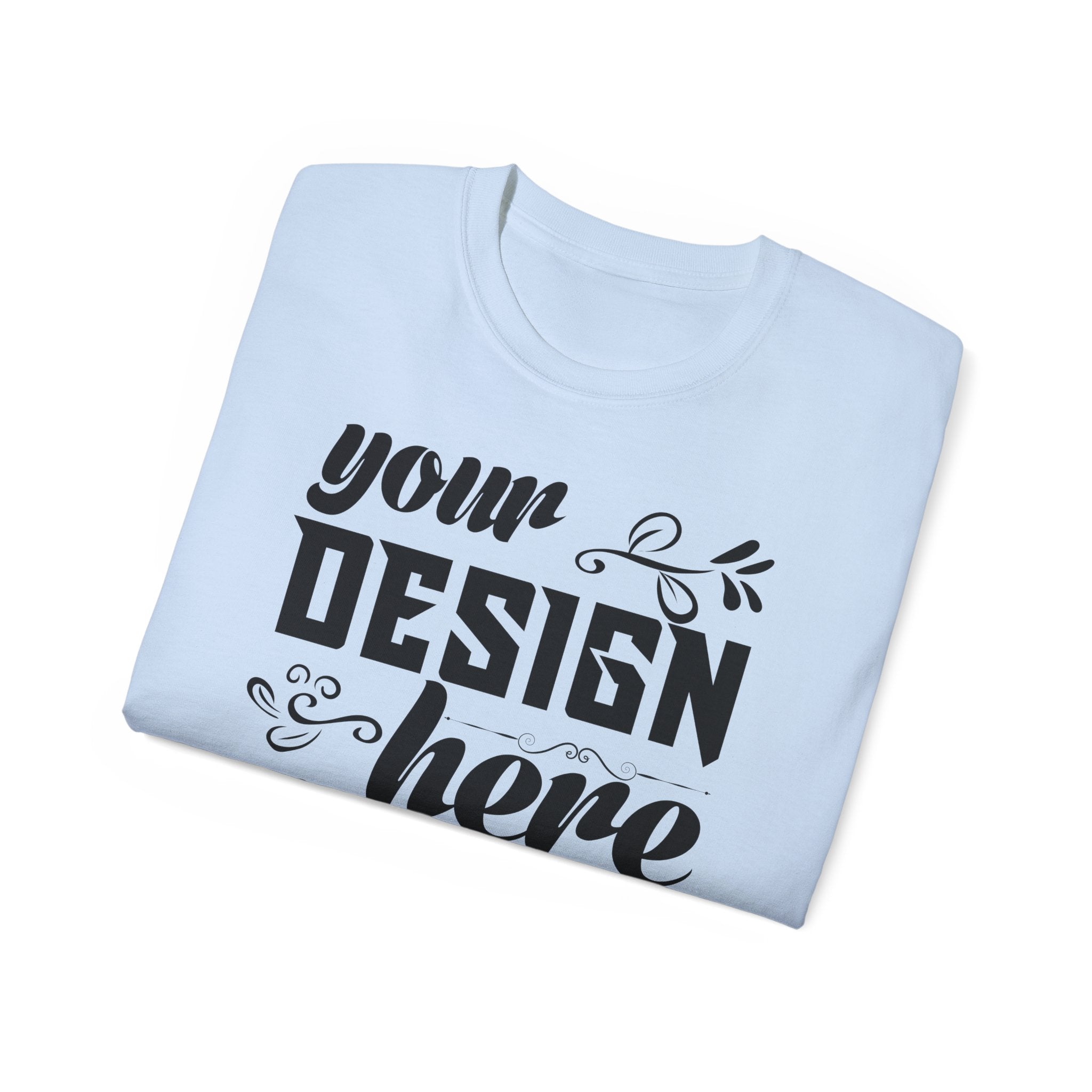 Customizable Gildan 2000 Unisex Ultra Cotton Crew Neck T-Shirt