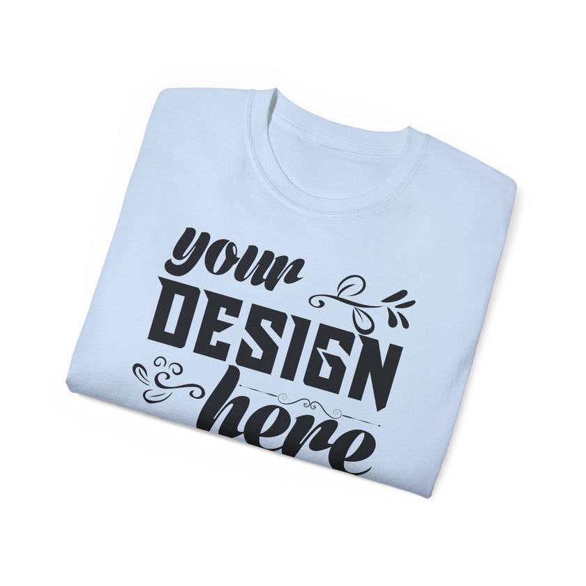 Customizable Gildan 2000 Unisex Ultra Cotton Crew Neck T-Shirt