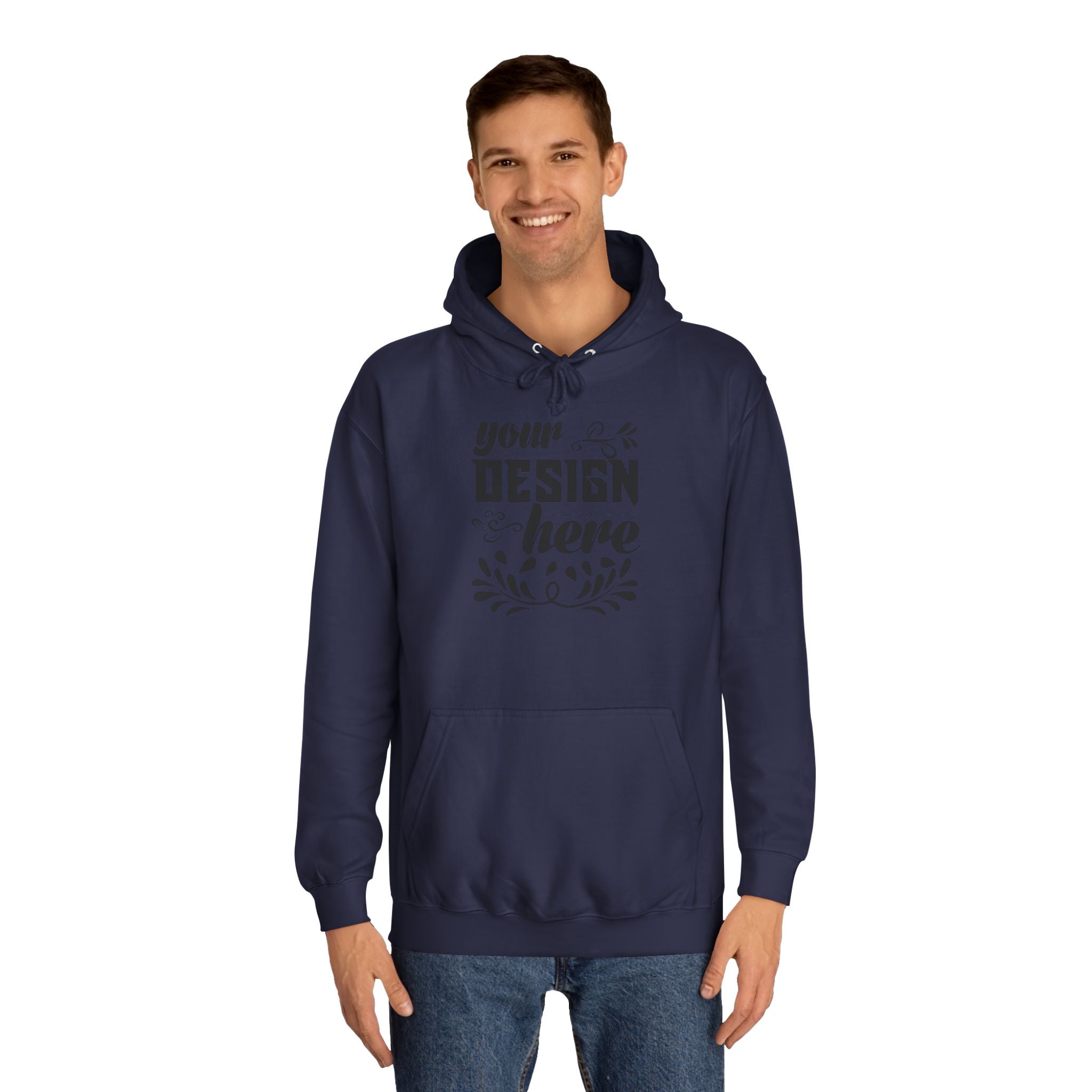 Customizable AWDis JH001 Unisex College Hoodie