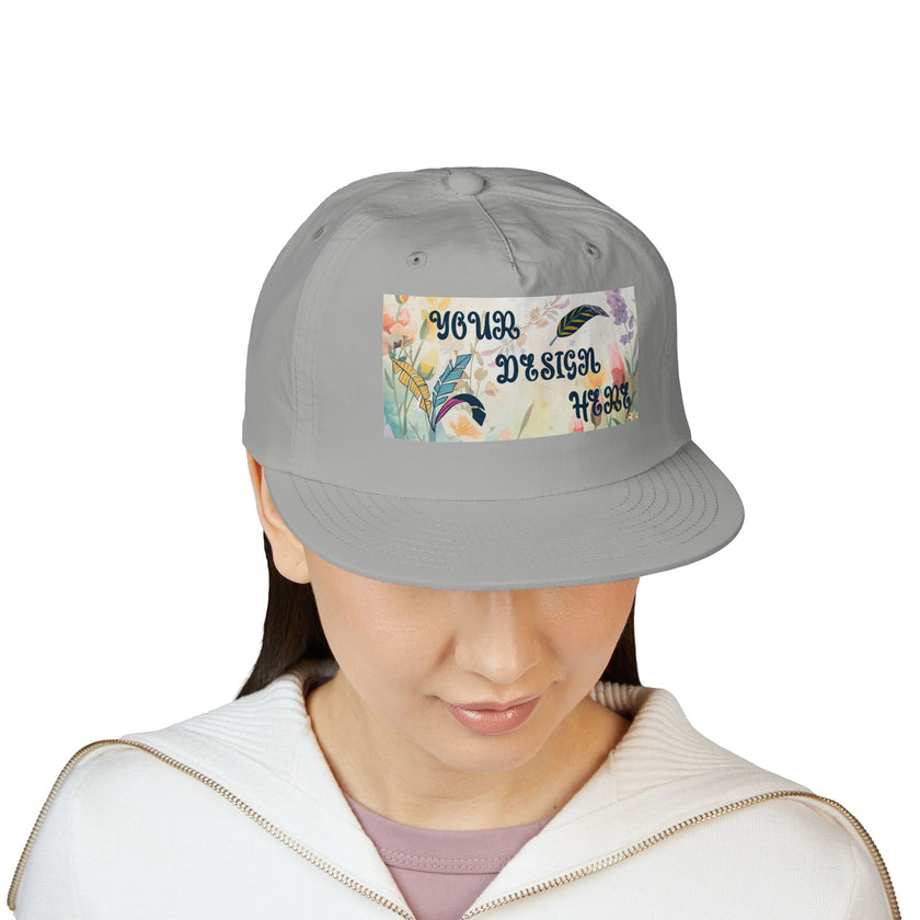 Customizable AS Colour 1114 Mid Profile Recycled Nylon Surf Cap