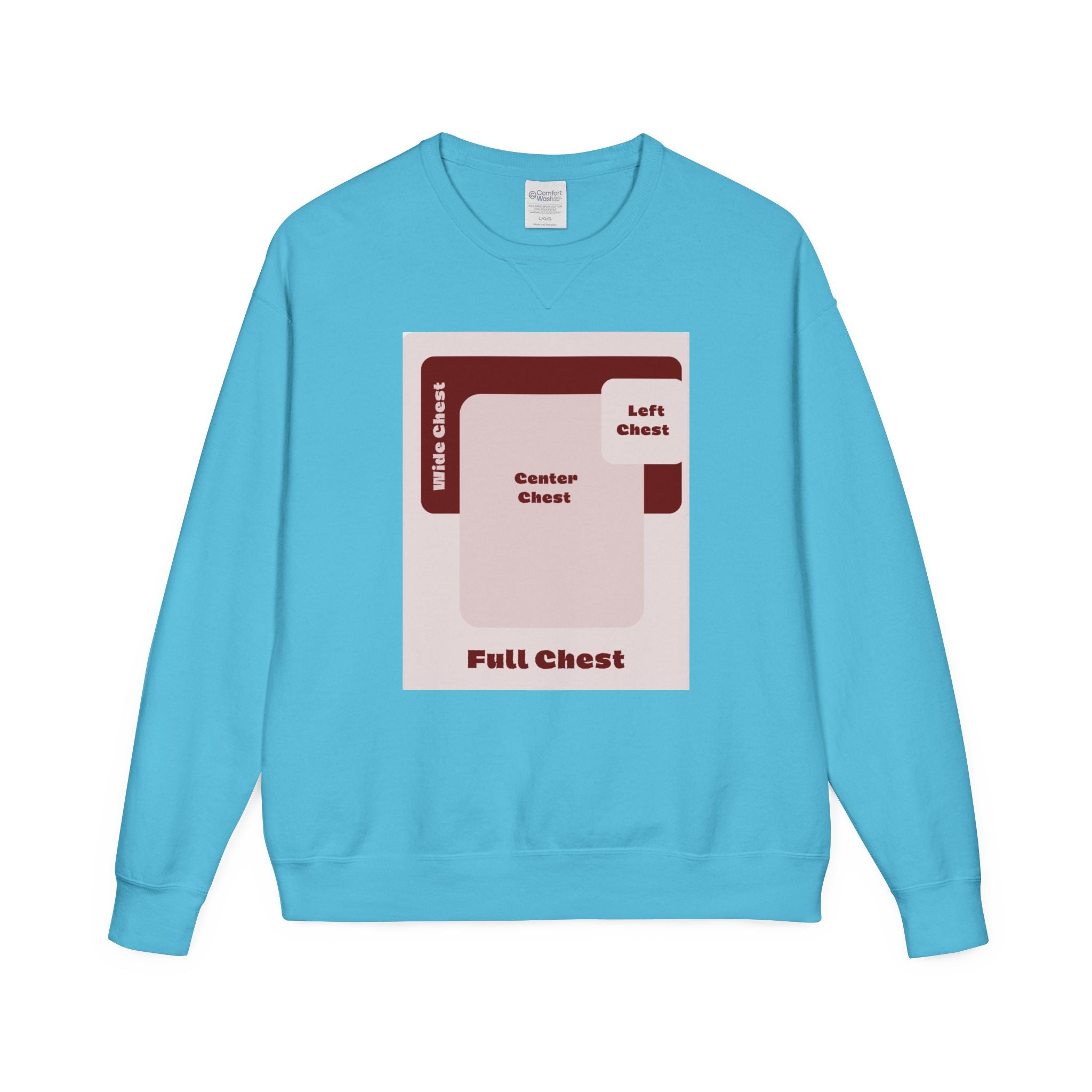 Customizable Hanes GDH400 Unisex Garment Dyed Crewneck Sweatshirt