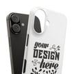 Customizable Snap Phone Case Slim Lightweight Polycarbonate Gloss Or Matte
