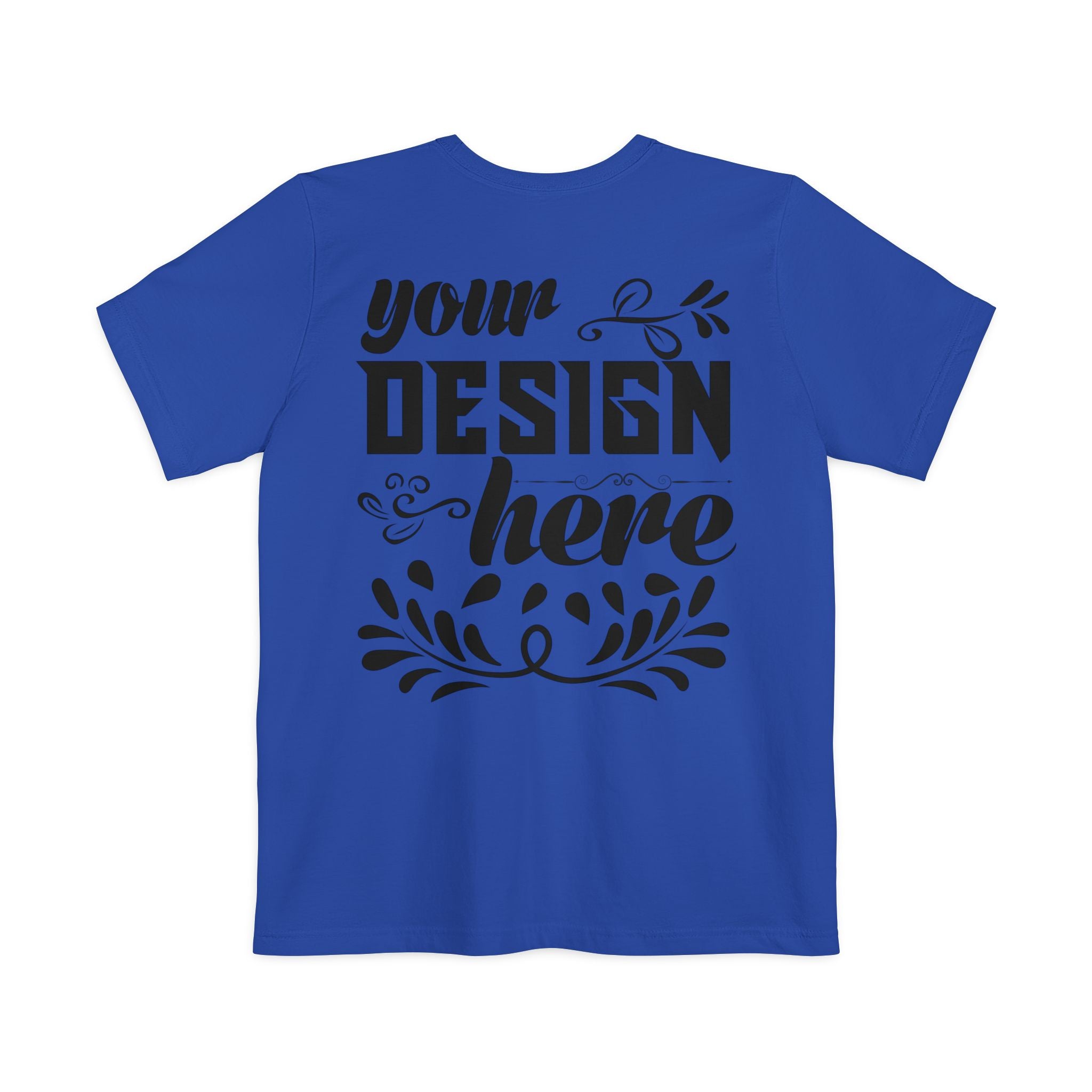 Customizable Bella+Canvas 3021 Unisex Pocket T-Shirt Retail Fit