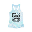 Customizable Colortone 3400 Tie Dye Racerback Tank Top