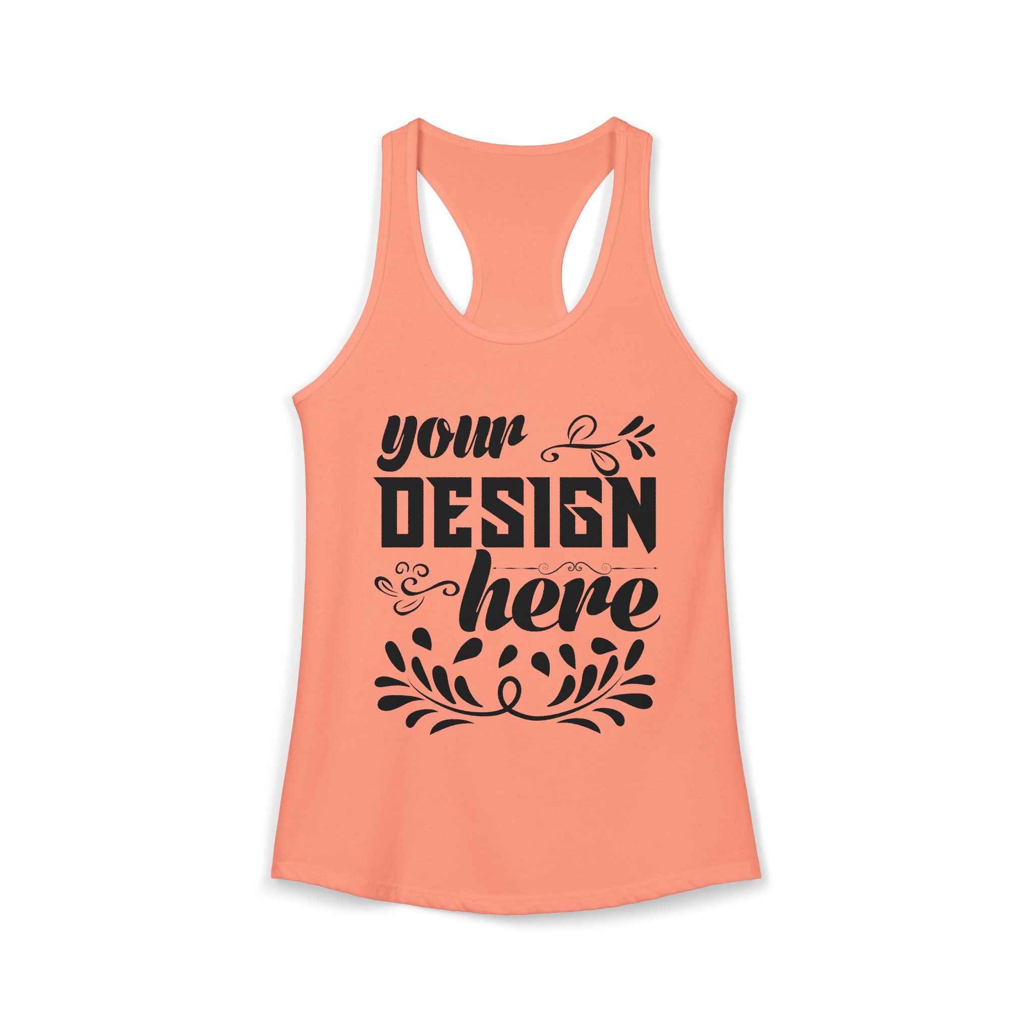 Customizable Next Level 1533 Womens Ideal Racerback Tank