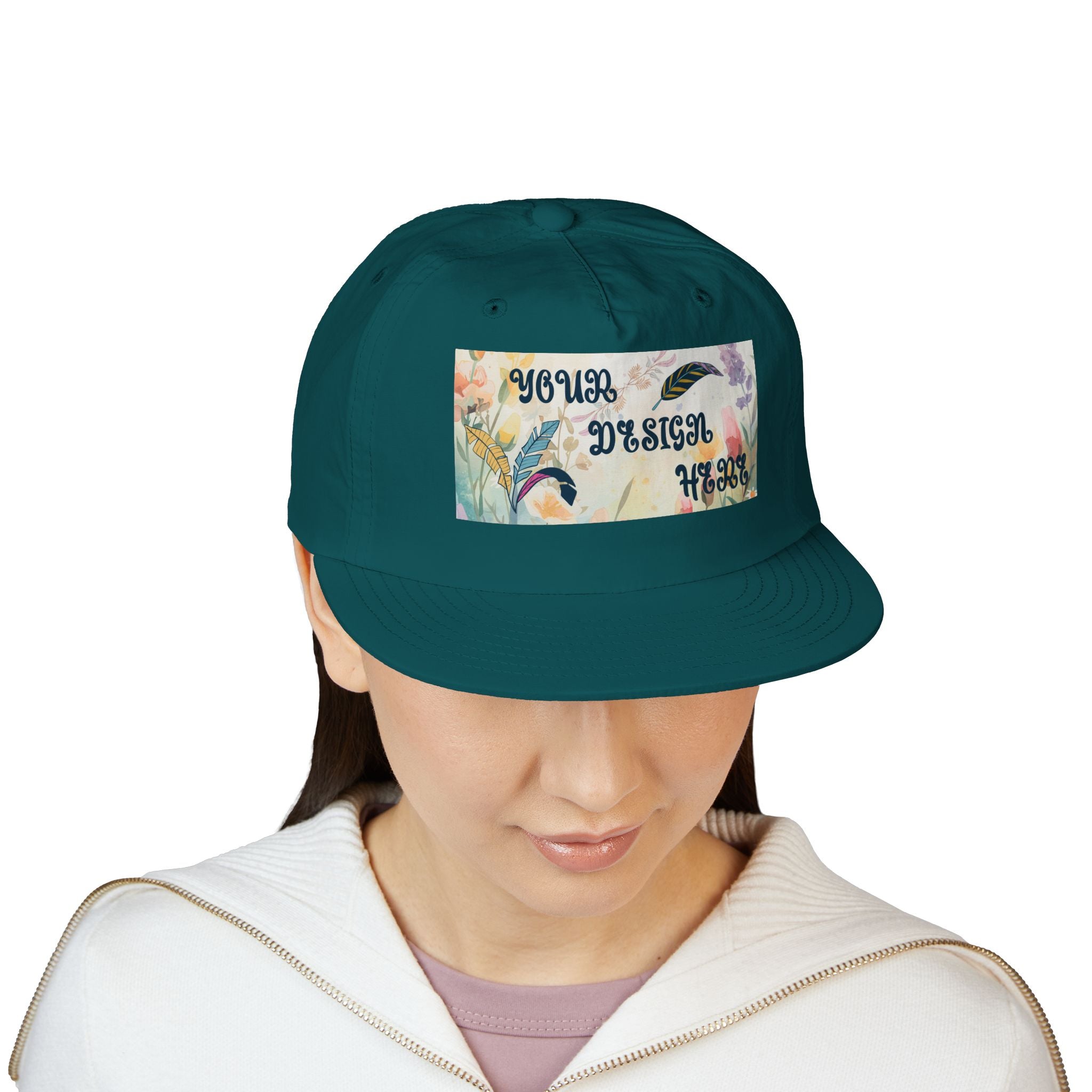 Customizable AS Colour 1114 Mid Profile Recycled Nylon Surf Cap