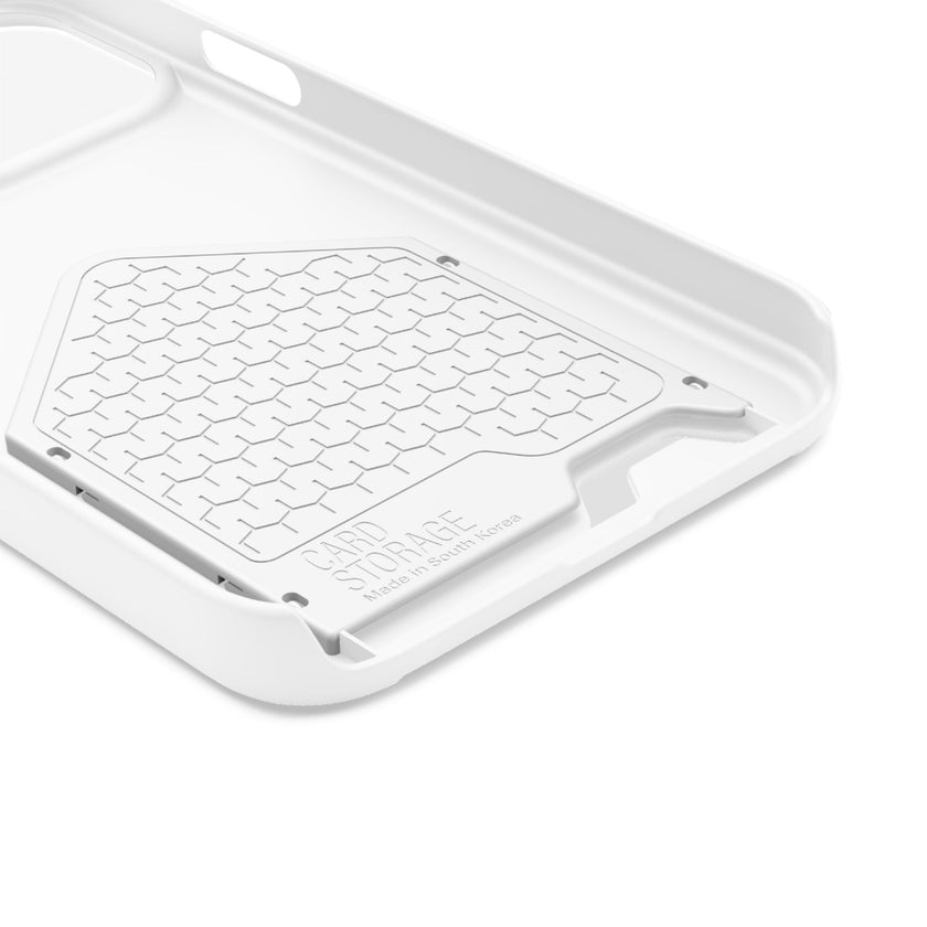 Customizable Polycarbonate Phone Case With Card Holder MagSafe Compatible