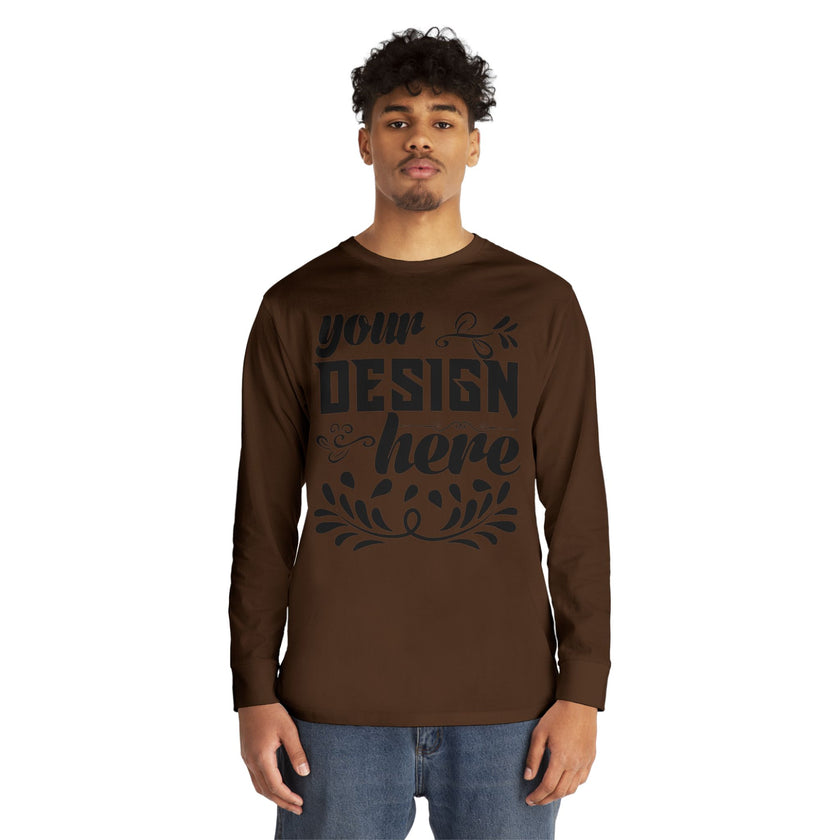 Customizable Lane Seven LS15009 Unisex Long Sleeve Crewneck Tee