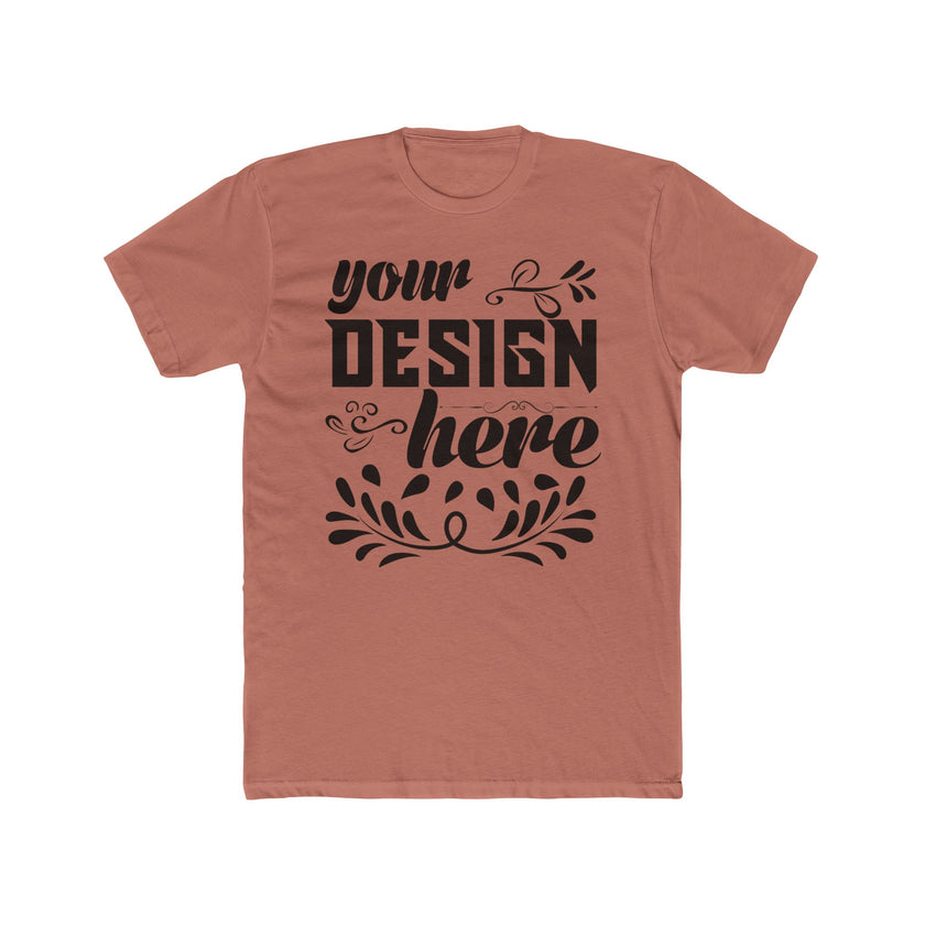 Customizable Next Level 3600 Unisex Cotton Crew Neck Short Sleeve Tee