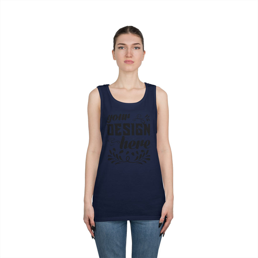 Customizable Gildan 5200 Unisex Heavy Cotton Tank Top