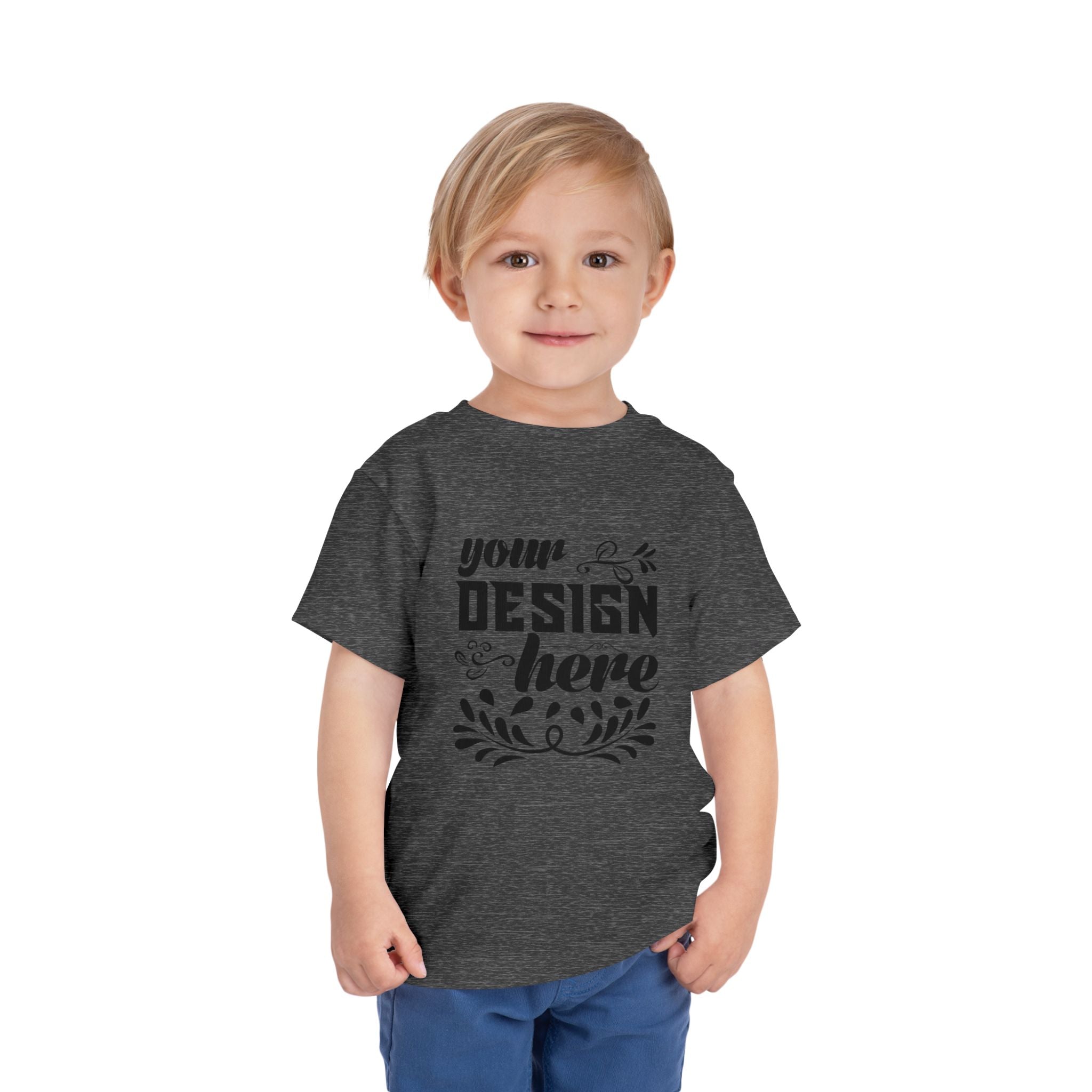 Customizable Bella+Canvas 3001T Toddler Short Sleeve T-Shirt Jersey