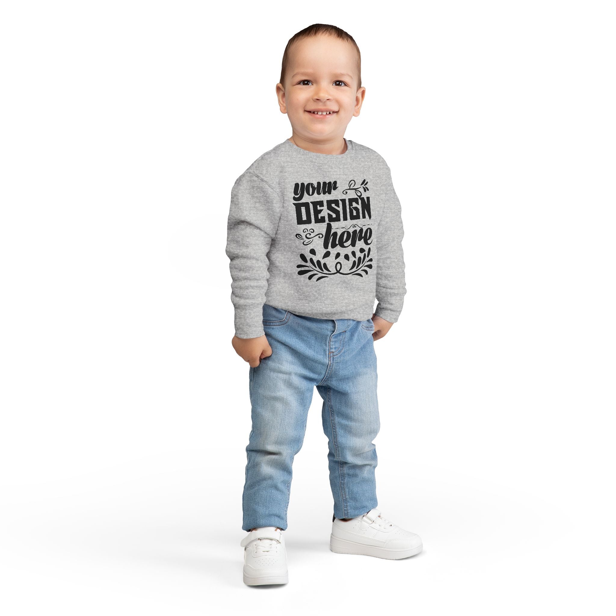 Customizable Rabbit Skins 3317 Toddler Fleece Sweatshirt