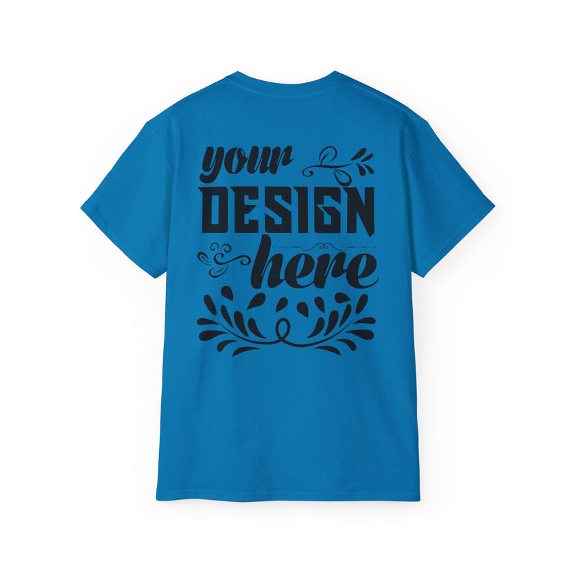 Customizable Gildan 2000 Unisex Ultra Cotton Crew Neck T-Shirt