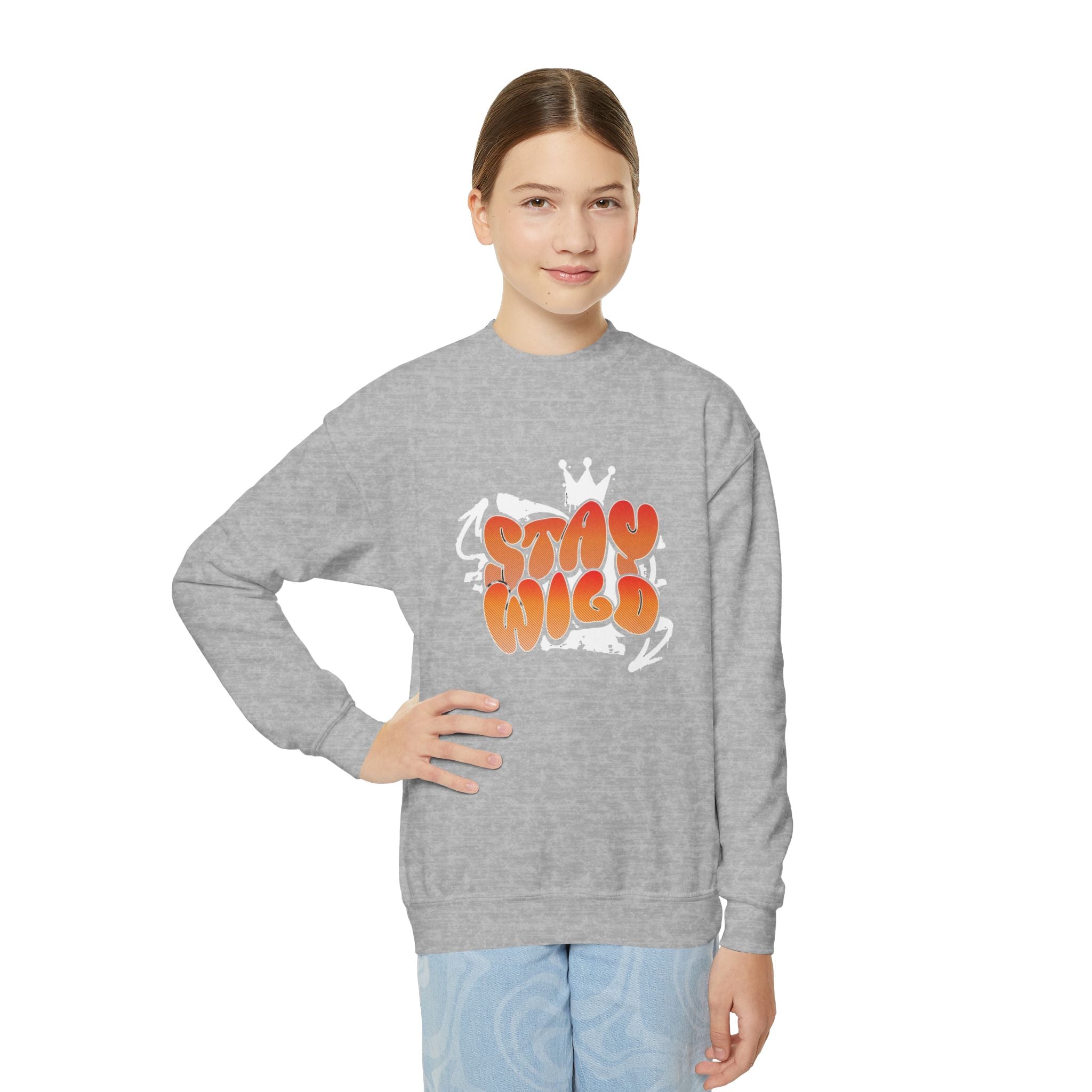Gildan 18000B Unisex Youth Crewneck Sweatshirt | 
