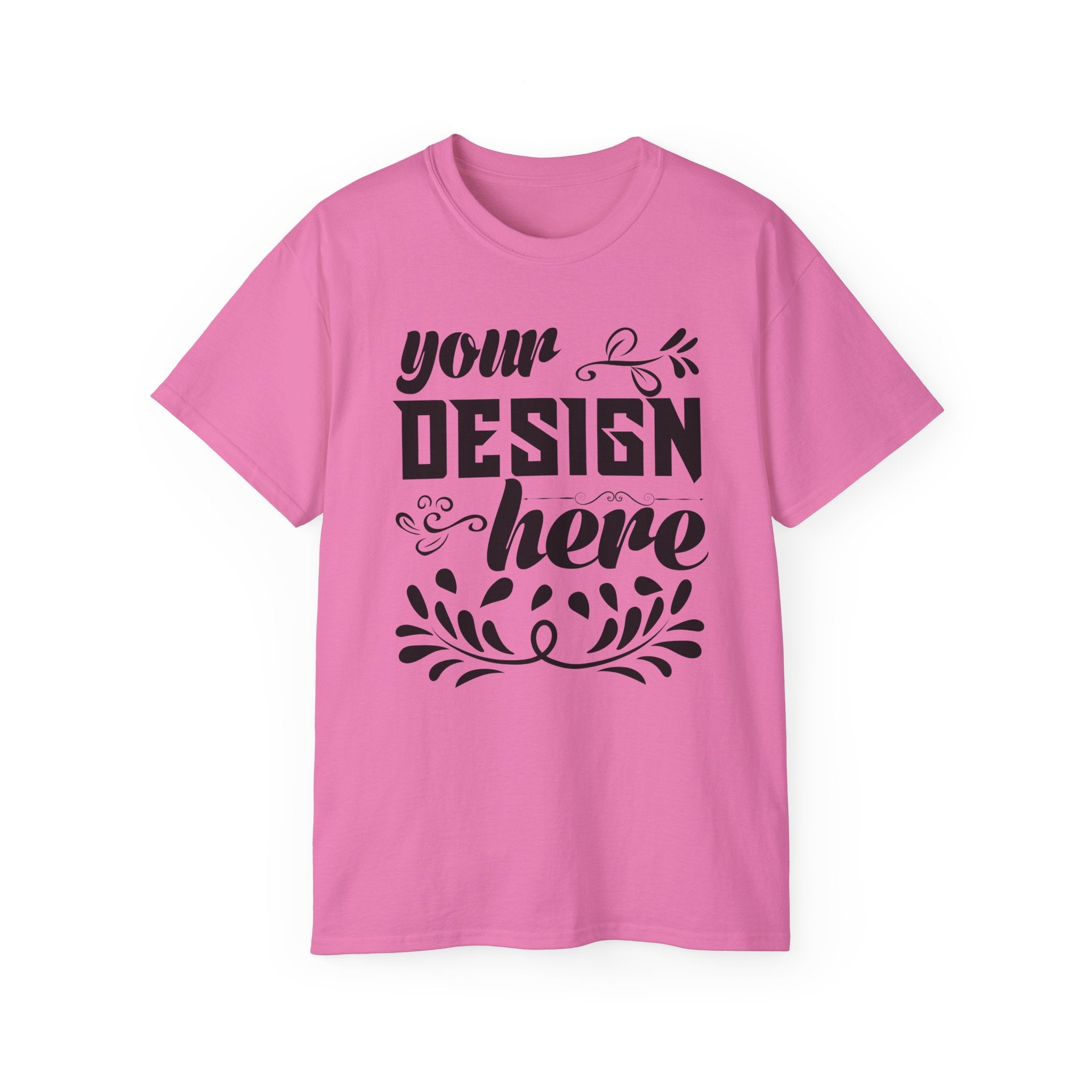 Customizable Gildan 2000 Unisex Ultra Cotton Crew Neck T-Shirt