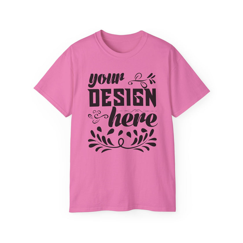 Customizable Gildan 2000 Unisex Ultra Cotton Crew Neck T-Shirt