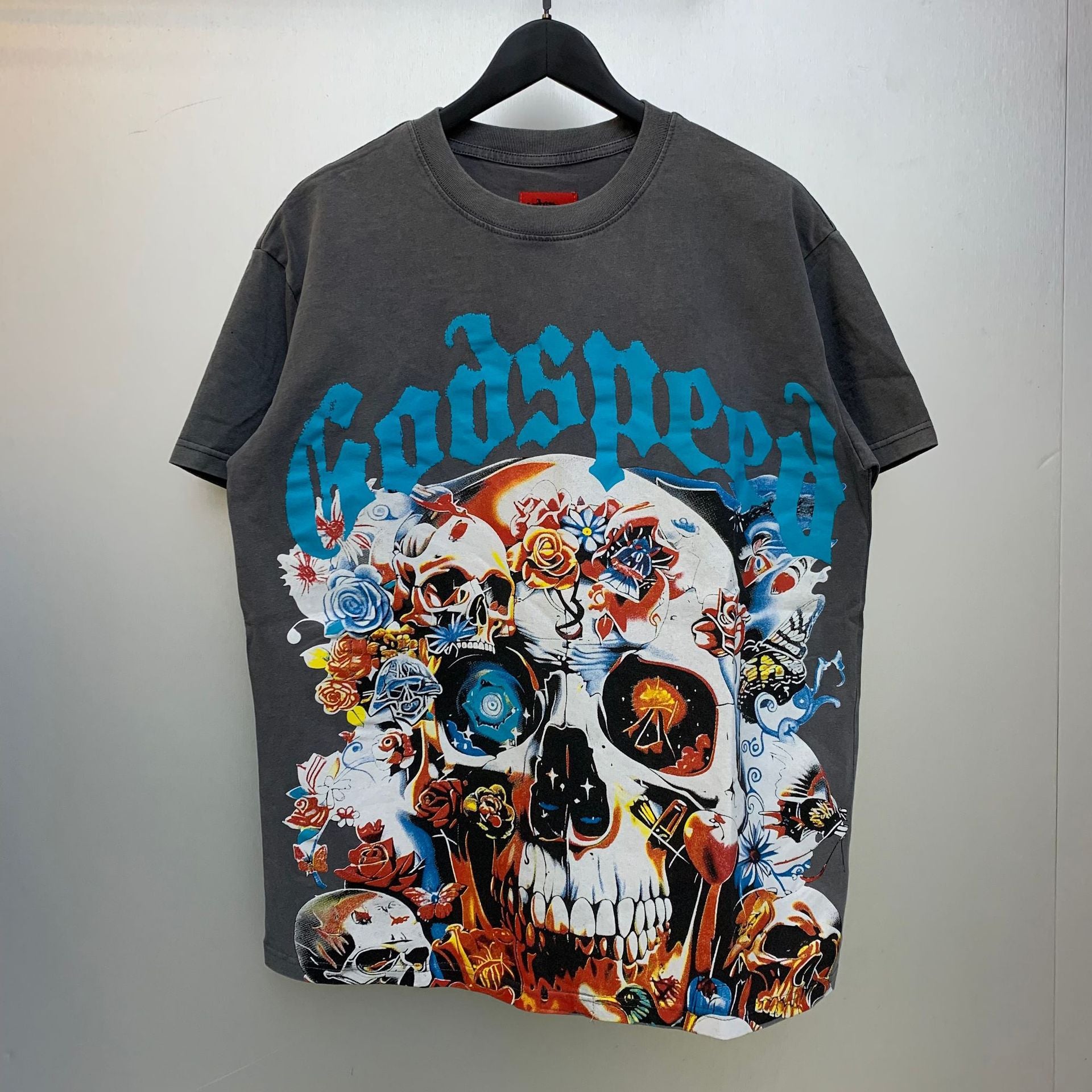 Nameria Unisex Japanese Retro Loose Fit Cotton T-Shirt