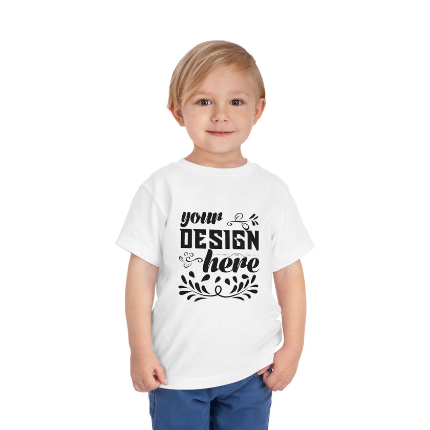 Customizable Bella+Canvas 3001T Toddler Short Sleeve T-Shirt Jersey
