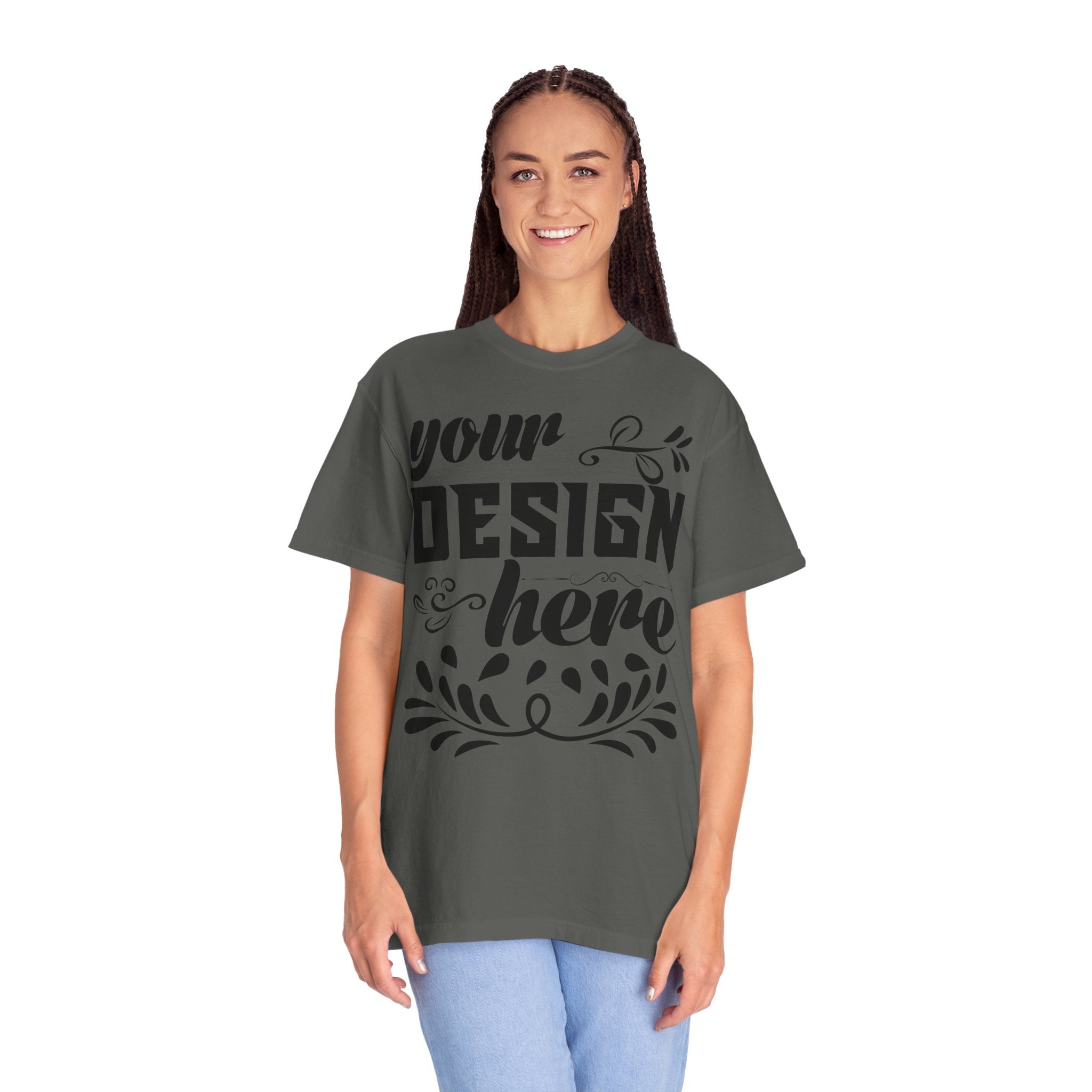 Customizable Comfort Colors 1717 Unisex Garment-Dyed T-Shirt