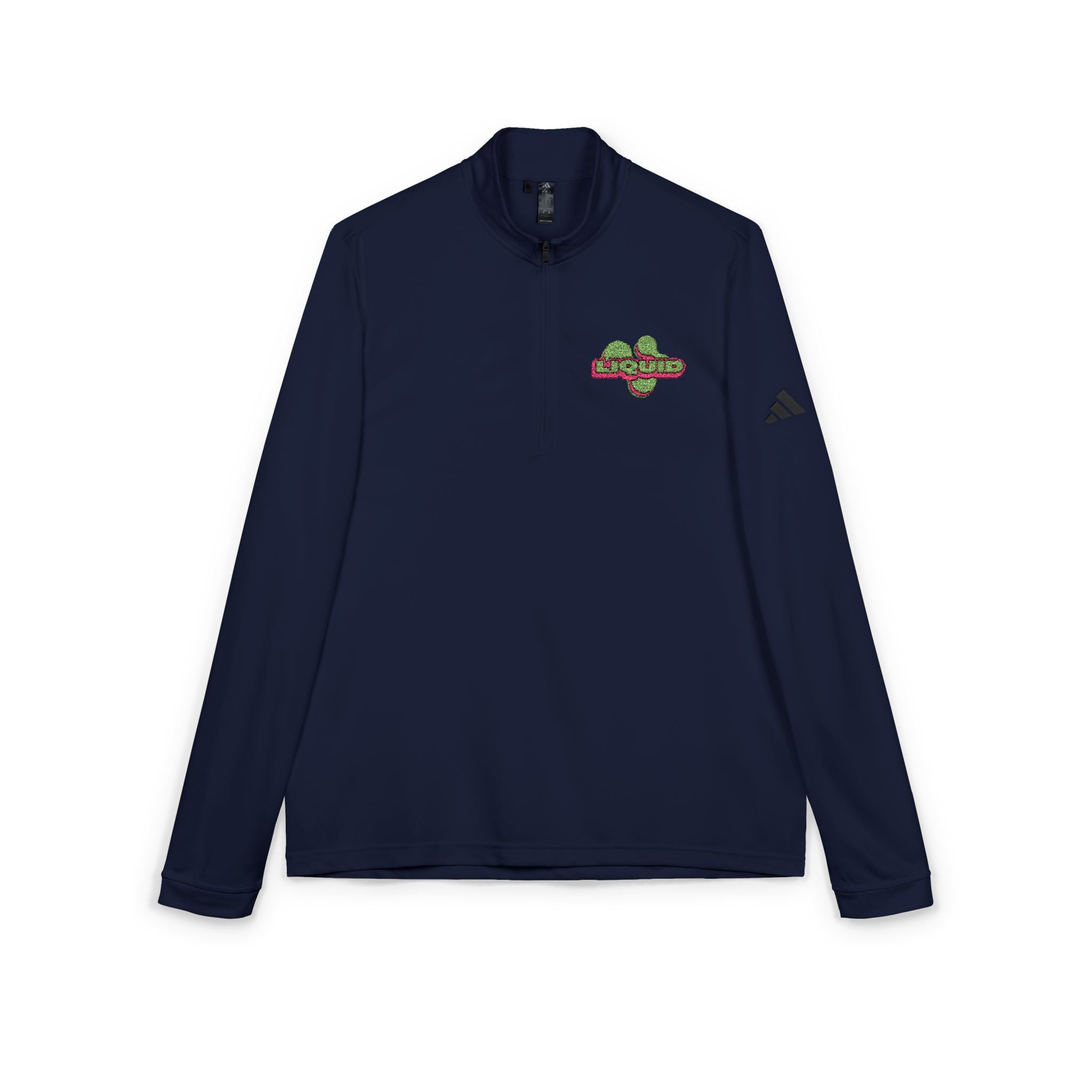 adidas A401 Unisex Quarter Zip Pullover | Liquid Embroidery