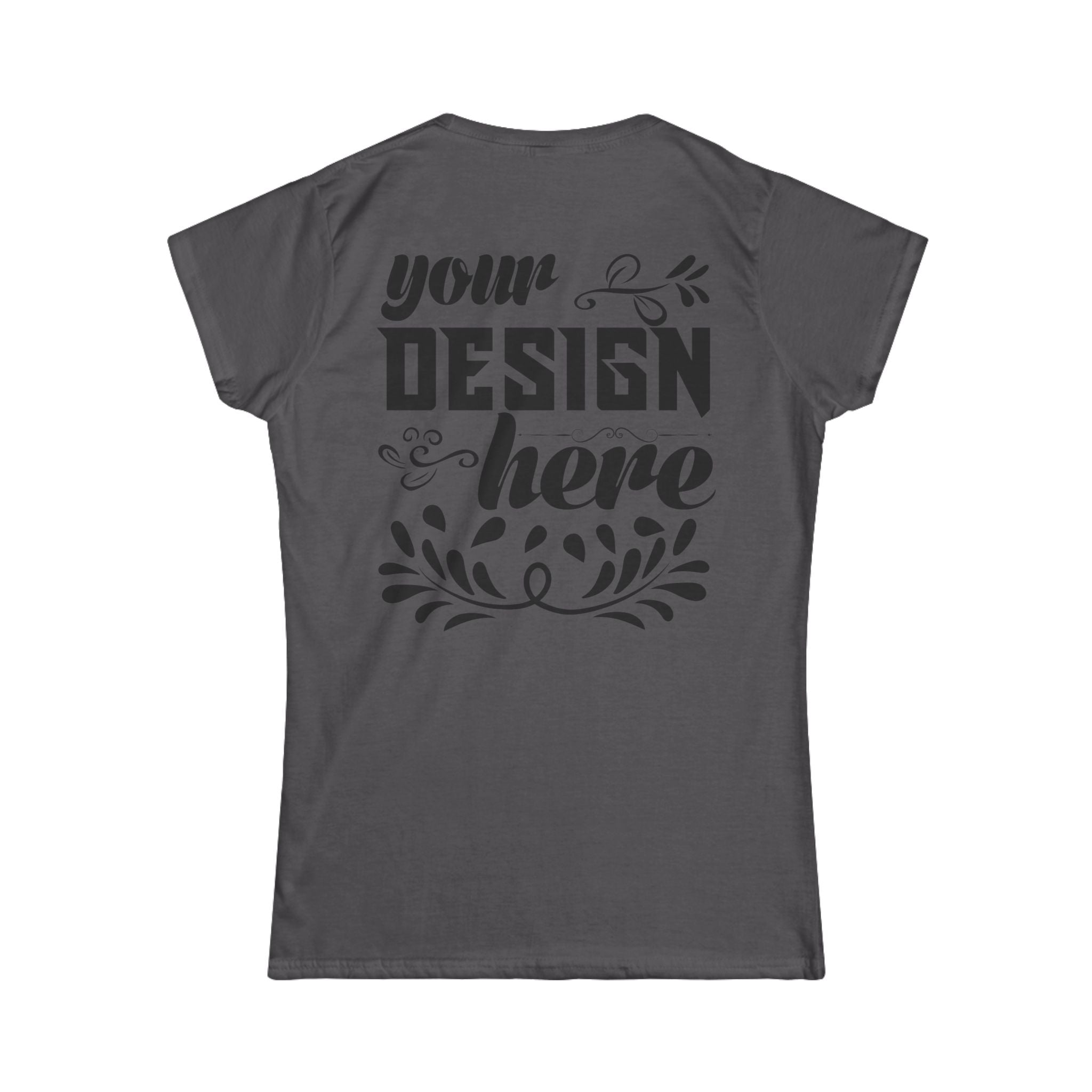 Customizable Gildan 64000L Womens Softstyle Short Sleeve T-Shirt