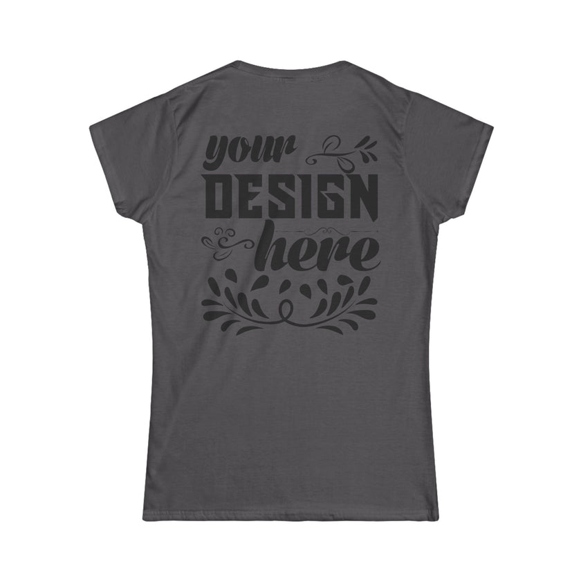 Customizable Gildan 64000L Womens Softstyle Short Sleeve T-Shirt