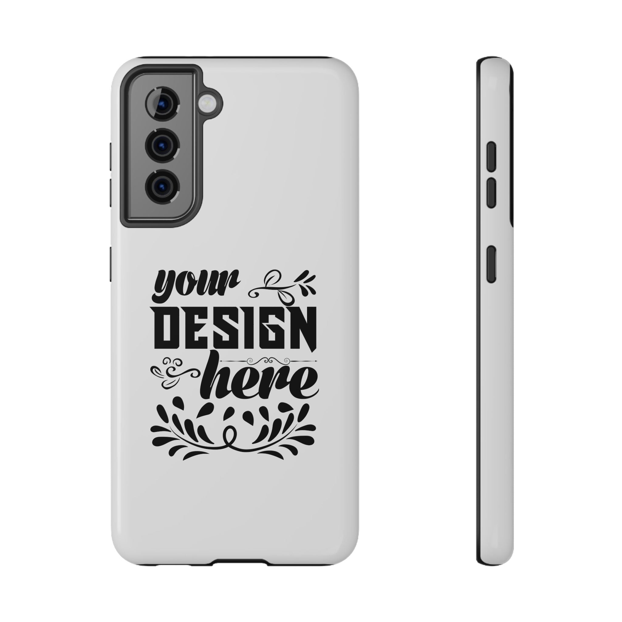 Customizable Impact Resistant Phone Case Dual Layer With Matte Or Glossy