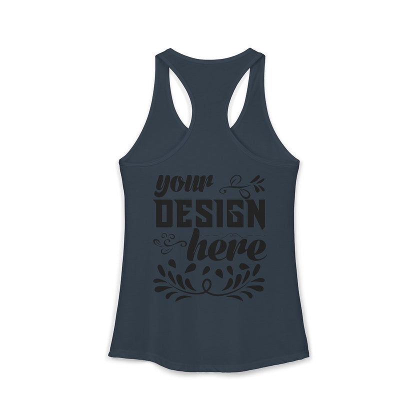 Customizable Next Level 1533 Womens Ideal Racerback Tank
