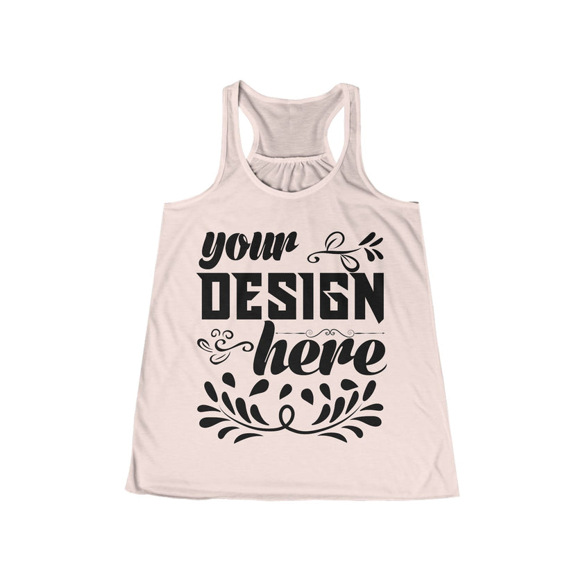 Customizable Bella+Canvas 8800 Womens Flowing Racerback Tank