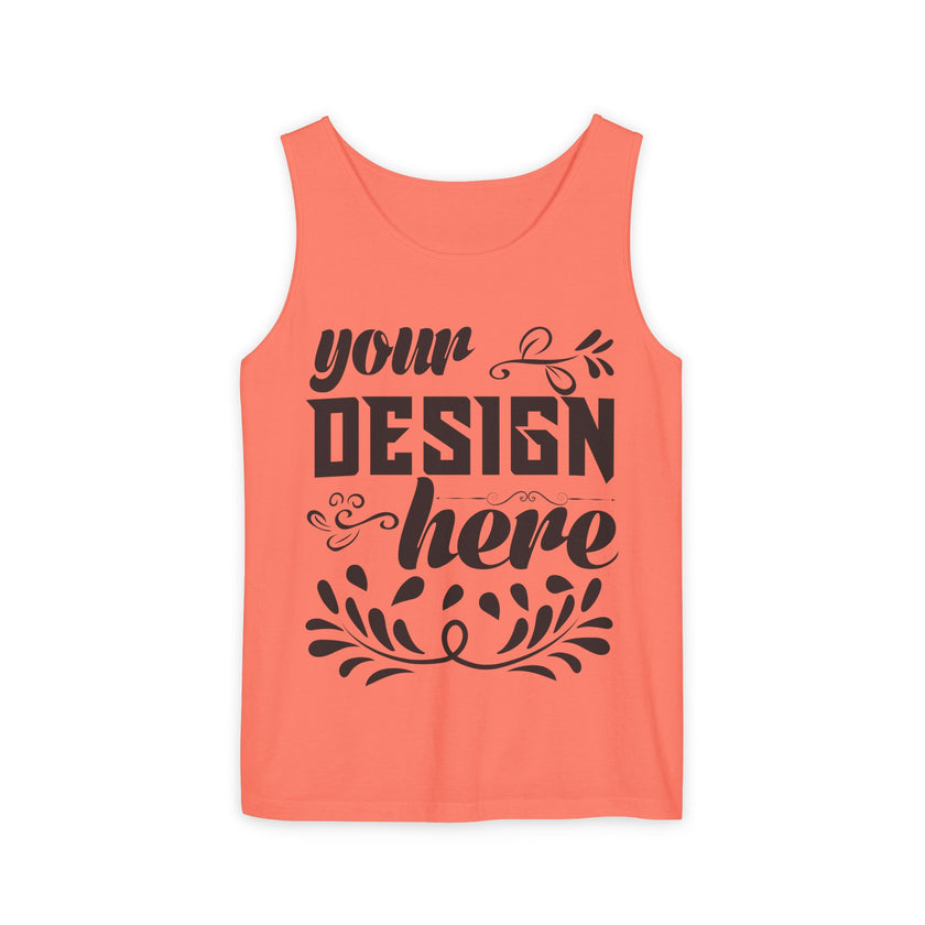 Customizable  Comfort Colors 9360  Unisex Garment Dyed Tank Top