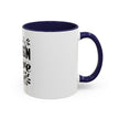 Customizable Accent Coffee Mug 11oz and 15oz Colored Interior Handle