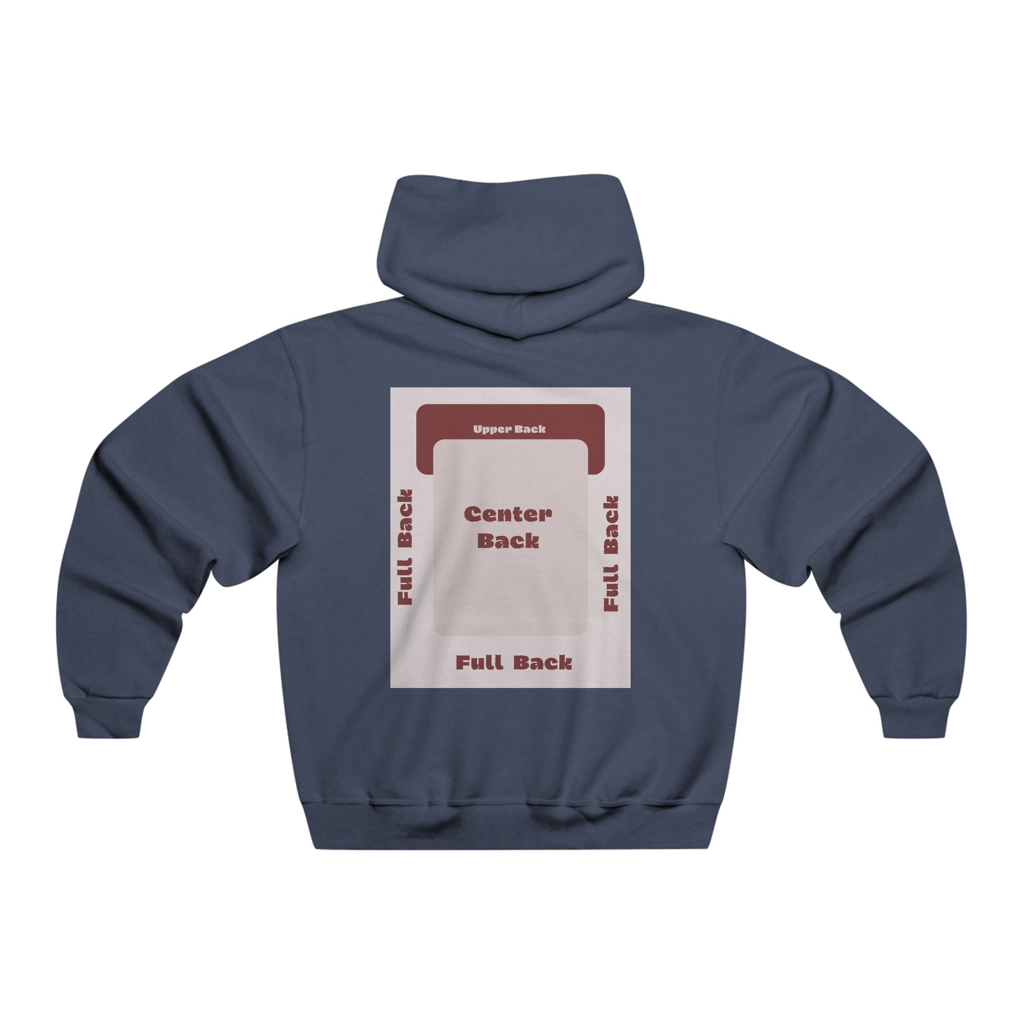 Customizable Jerzees 996MR Mens NuBlend Pullover Hoodie Sweatshirt