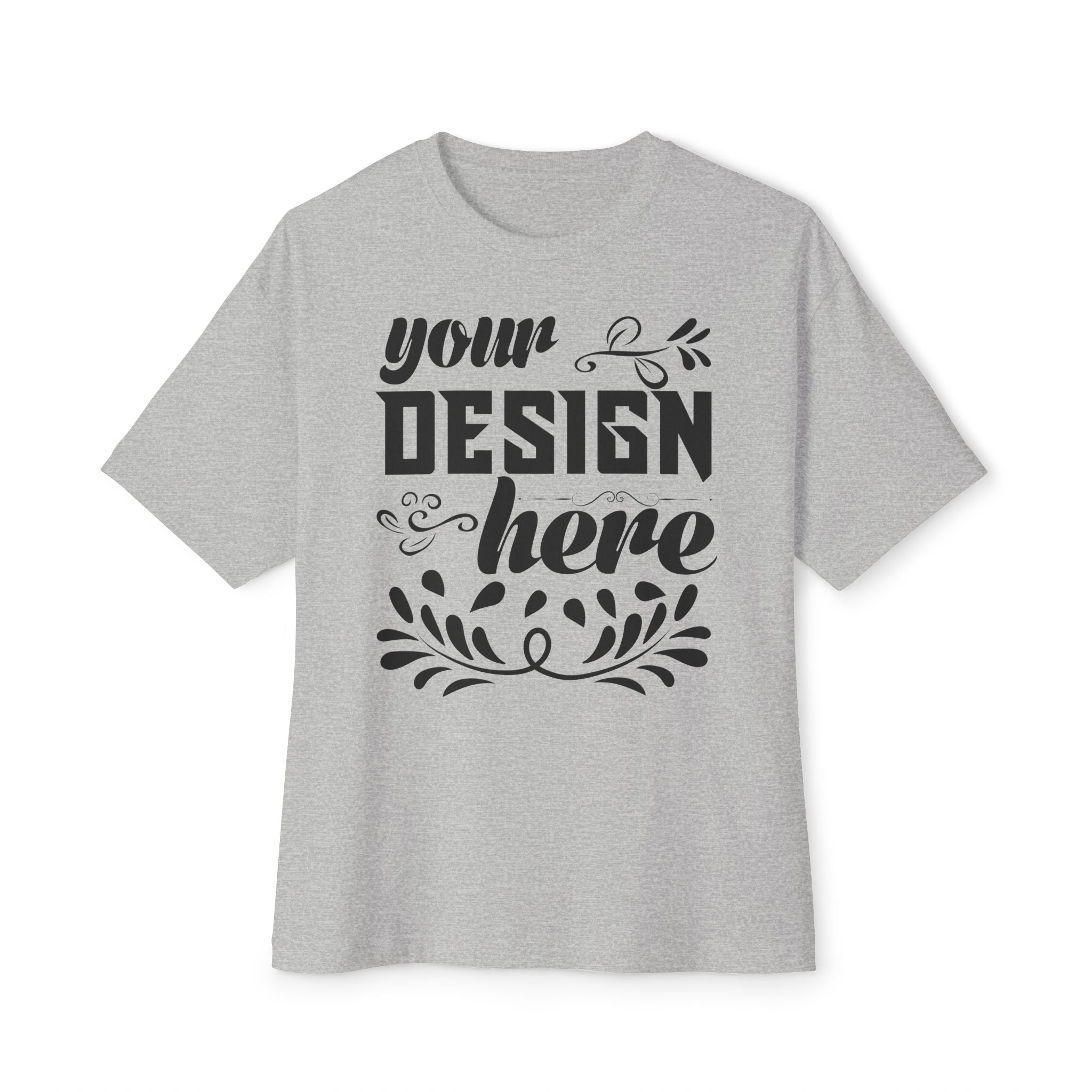 Customizable Bella+Canvas 3010 Unisex Oversized Boxy Tee Cotton