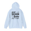 Customizable Gildan 18500 Unisex Heavy Blend Hooded Sweatshirt