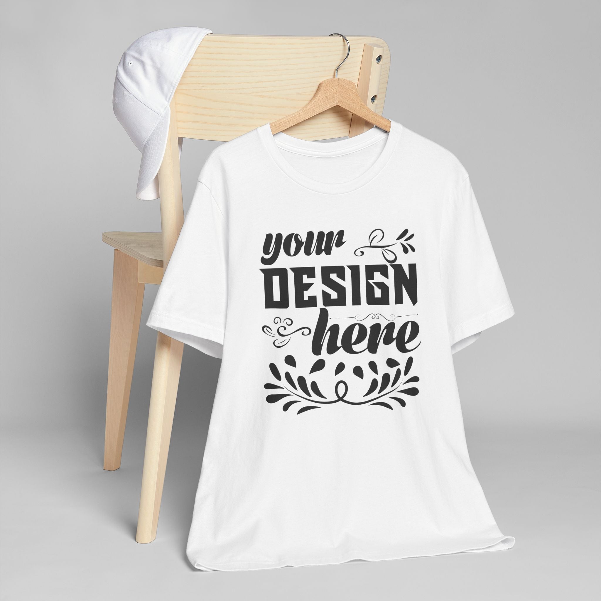 Customizable Prime Essentials Unisex Jersey T-Shirt Lightweight