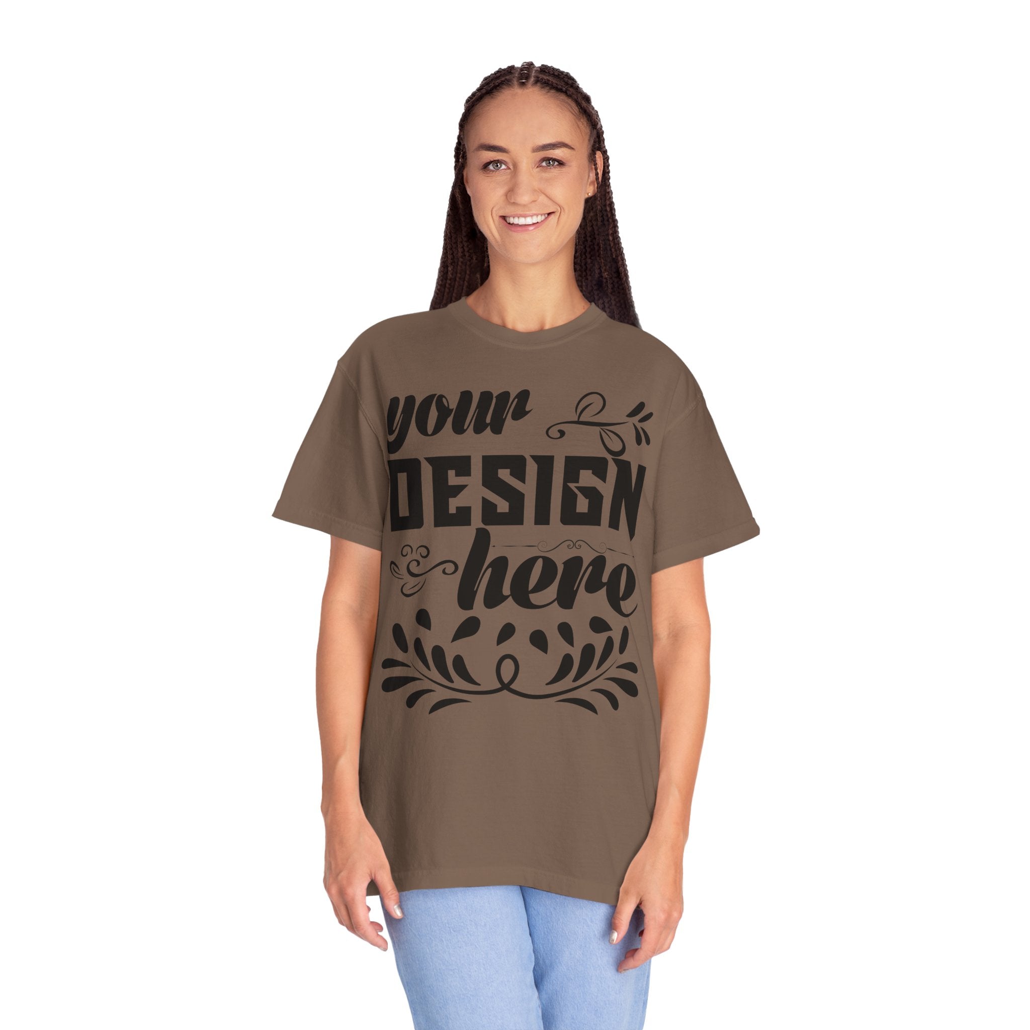 Customizable Comfort Colors 1717 Unisex Garment-Dyed T-Shirt