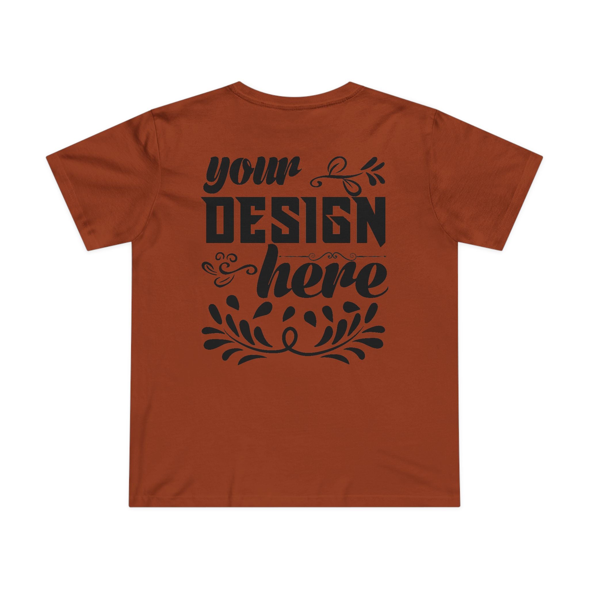 Customizable AS Colour 4001 Womens Maple Cotton T-Shirt