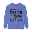 Customizable Comfort Colors 6014 Unisex Garment Dyed Long Sleeve T Shirt