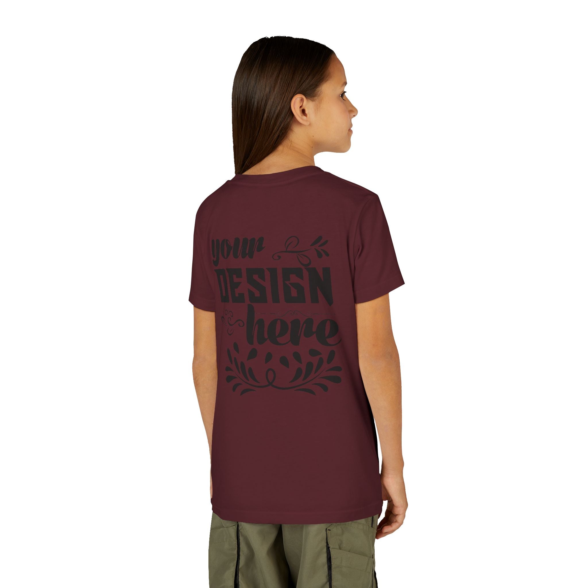 Customizable Bella+Canvas 3001Y Youth Short Sleeve T-Shirt Premium Fit